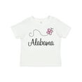 thumbnail image 1 of Inktastic Butterfly Alabama Boys or Girls Toddler T-Shirt, 1 of 5