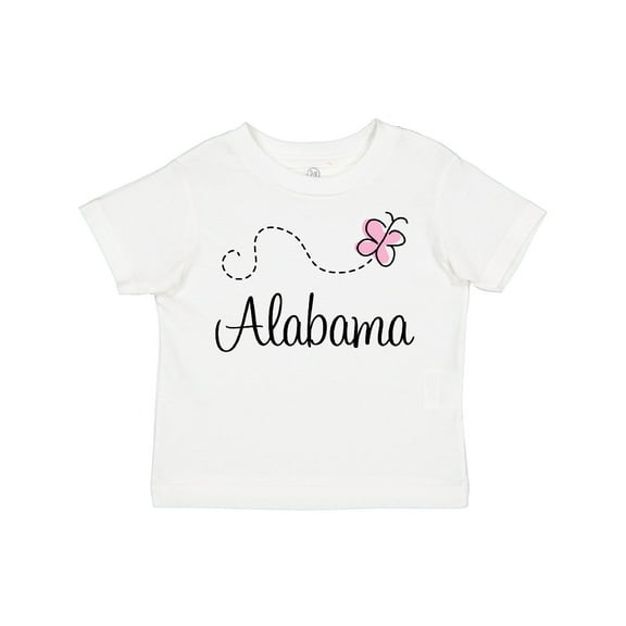 Inktastic Butterfly Alabama Boys or Girls Toddler T-Shirt