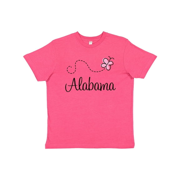 Inktastic Butterfly Alabama Youth T-Shirt