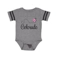 thumbnail image 1 of Inktastic Butterfly Colorado Girls Baby Bodysuit, 1 of 4