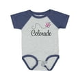 thumbnail image 1 of Inktastic Butterfly Colorado Girls Baby Bodysuit, 1 of 5
