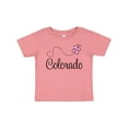 thumbnail image 1 of Inktastic Butterfly Colorado Girls Baby T-Shirt, 1 of 5