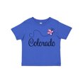 thumbnail image 1 of Inktastic Butterfly Colorado Girls Toddler T-Shirt, 1 of 5