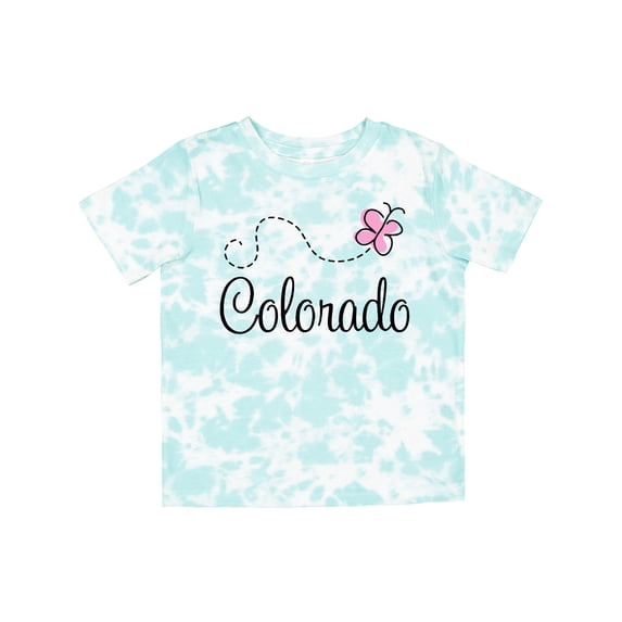 Inktastic Butterfly Colorado Girls Toddler T-Shirt