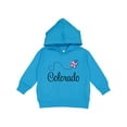 thumbnail image 1 of Inktastic Butterfly Colorado Toddler Hoodie, 1 of 4
