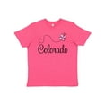 thumbnail image 1 of Inktastic Butterfly Colorado Youth T-Shirt, 1 of 5