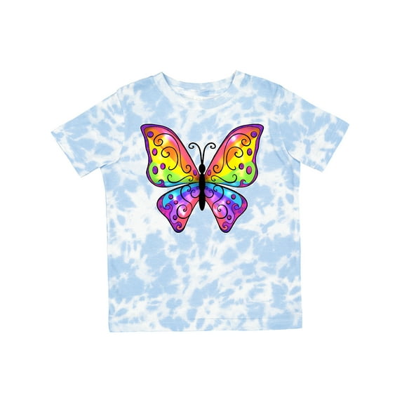 Inktastic Butterfly with Rainbow Wings Boys or Girls Toddler T-Shirt