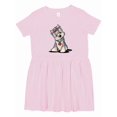 thumbnail image 1 of Inktastic Butternut Yorkie Girls Toddler Dress, 1 of 5