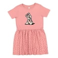 thumbnail image 1 of Inktastic Butternut Yorkie Girls Toddler Dress, 1 of 5
