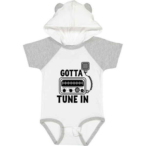 Inktastic CB Ham Radio Fan Trucker Gift Boys or Girls Baby Bodysuit