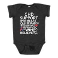 thumbnail image 1 of Inktastic CHD Awareness Month Boys or Girls Baby Bodysuit, 1 of 5