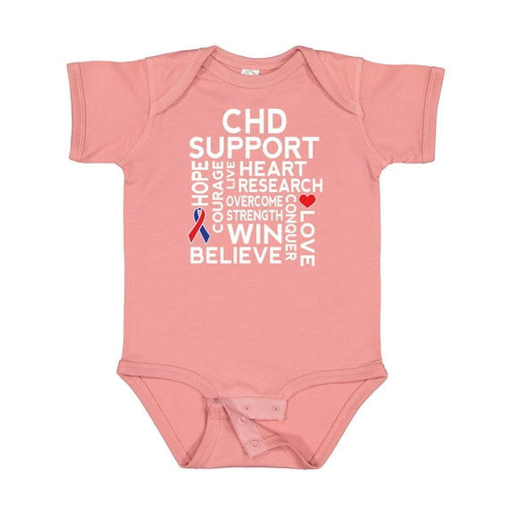 Inktastic CHD Awareness Month Boys or Girls Baby Bodysuit