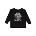 thumbnail image 1 of Inktastic CHD Awareness Month Boys or Girls Long Sleeve Toddler T-Shirt, 1 of 5