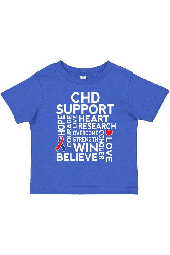 CHD Awareness Month Boys or Girls Toddler T-Shirt