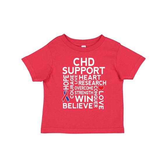 Inktastic CHD Awareness Month Boys or Girls Toddler T-Shirt