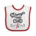 thumbnail image 1 of Inktastic Chd Awareness Month Ribbon Boys or Girls Baby Bib, 1 of 4
