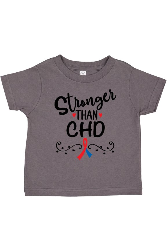 CHD Awareness Month Ribbon Boys or Girls Toddler T-Shirt