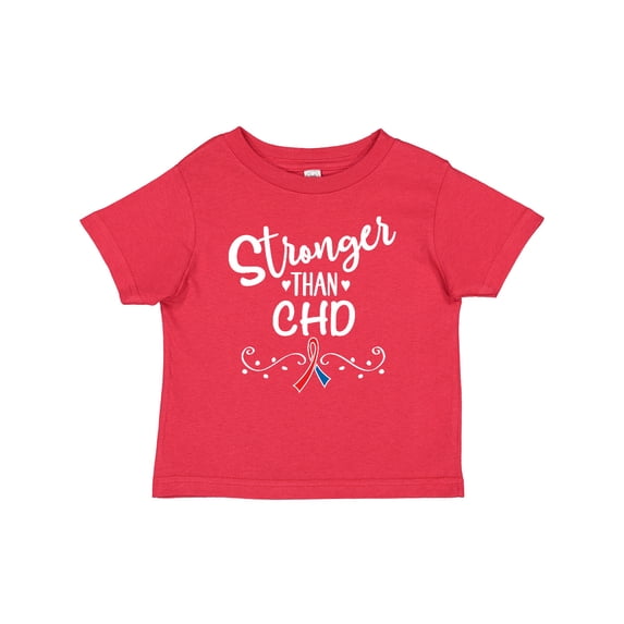 Inktastic Chd Awareness Ribbon Support Boys or Girls Baby T-Shirt