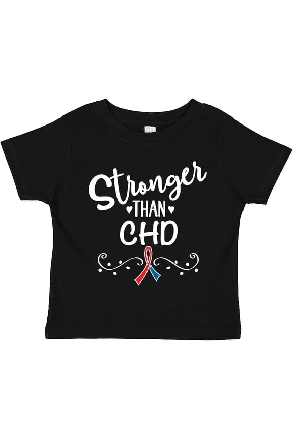 CHD Awareness Ribbon Support Boys or Girls Toddler T-Shirt
