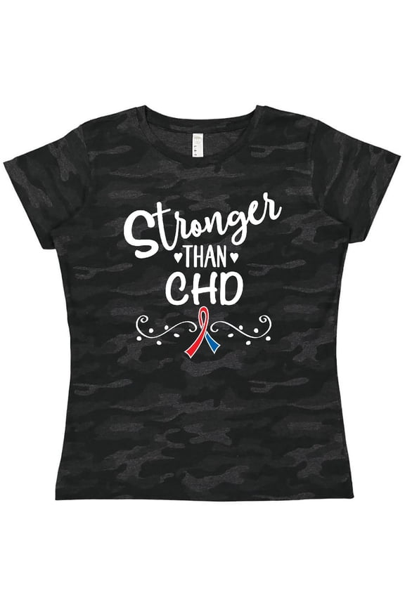 CHD Awareness Ribbon Support Women's T-Shirt
