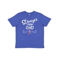 thumbnail image 1 of Inktastic CHD Awareness Ribbon Support Youth T-Shirt, 1 of 5