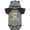 thumbnail image 1 of Inktastic CNA An Angel in Scrubs Teddy Bear Boys Baby Bodysuit, 1 of 5