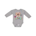 thumbnail image 1 of Inktastic CNA An Angel in Scrubs Teddy Bear Boys Long Sleeve Baby Bodysuit, 1 of 5