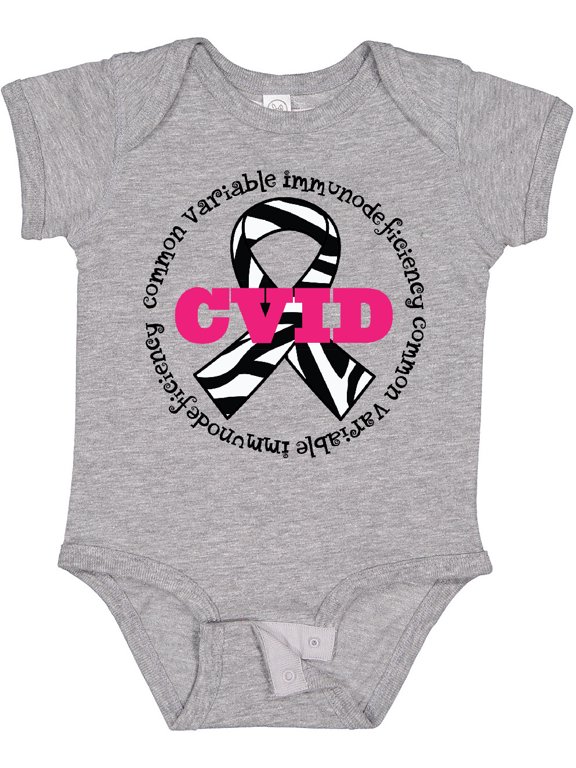 CVID Awareness Ribbon Boys or Girls Baby Bodysuit