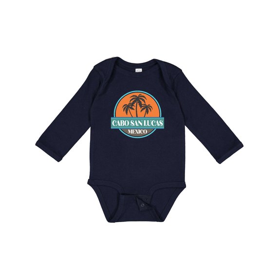 Inktastic Cabo San Lucas Beach Vacation Boys or Girls Long Sleeve Baby Bodysuit