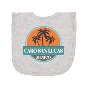 Inktastic Cabo San Lucas Beach Vacation Newborn Bib