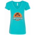 thumbnail image 1 of Inktastic Cabo San Lucas Beach Vacation Women's V-Neck T-Shirt, 1 of 5