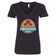 thumbnail image 1 of Inktastic Cabo San Lucas Beach Vacation Women's V-Neck T-Shirt, 1 of 5