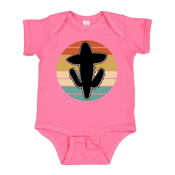 Inktastic Cactus Cinco De Mayo Vintage Boys or Girls Baby Bodysuit