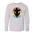 thumbnail image 1 of Inktastic Cactus Cinco De Mayo Vintage Long Sleeve Youth T-Shirt, 1 of 5