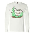 thumbnail image 1 of Inktastic Cactus Dad Cacti and Succulents Long Sleeve T-Shirt, 1 of 5