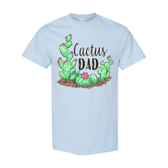 Inktastic Cactus Dad Cacti and Succulents T-Shirt