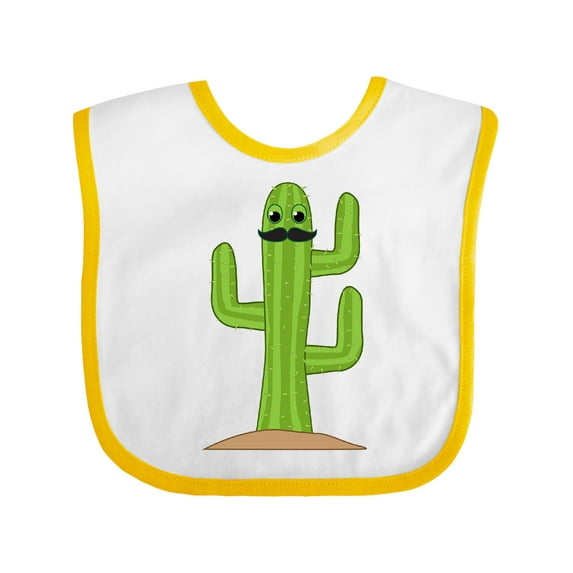 Inktastic Cactus Funny Southwest Boys or Girls Baby Bib