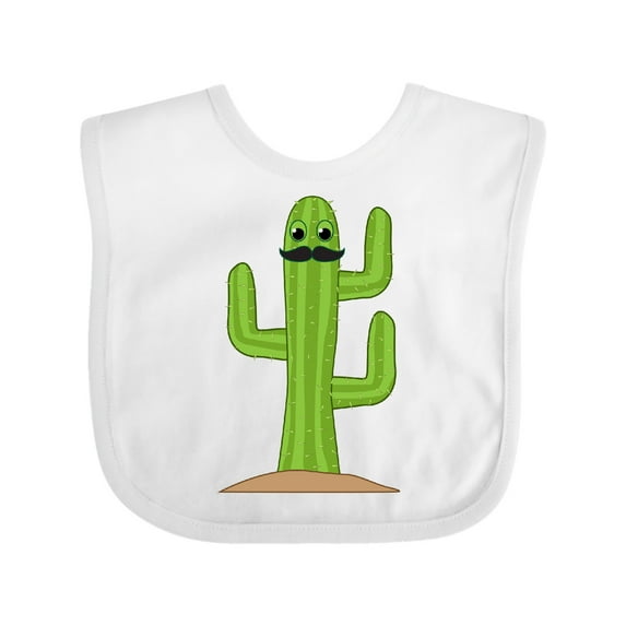 Inktastic Cactus Funny Southwest Boys or Girls Baby Bib