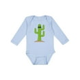 thumbnail image 1 of Inktastic Cactus Gifts Funny Southwest Boys or Girls Long Sleeve Baby Bodysuit, 1 of 5