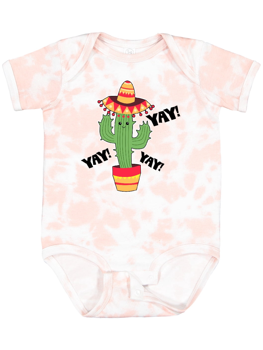 Inktastic My First Cinco De Mayo Baby Bodysuit - Sombrero & Confetti Design