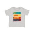 thumbnail image 1 of Inktastic Calf Roping Rodeo Eat Sleep Roping Repeat Boys or Girls Baby T-Shirt, 1 of 5