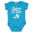 thumbnail image 1 of Inktastic Calf Roping Rodeo Future Cowboy Boys Baby Bodysuit, 1 of 5