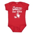 thumbnail image 1 of Inktastic Calf Roping Rodeo Future Cowboy Boys Baby Bodysuit, 1 of 5