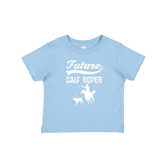 Inktastic Calf Roping Rodeo Future Cowboy Boys Baby T-Shirt