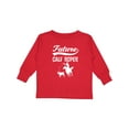 thumbnail image 1 of Inktastic Calf Roping Rodeo Future Cowboy Boys Long Sleeve Toddler T-Shirt, 1 of 5