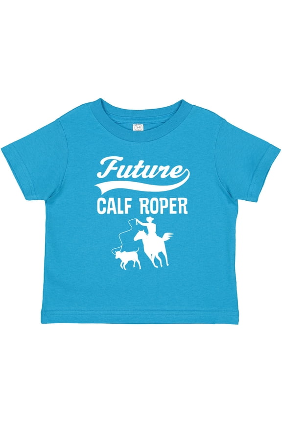 Calf Roping Rodeo Future Cowboy Boys Toddler T-Shirt