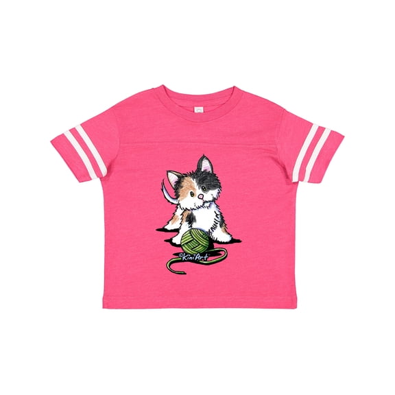 Inktastic Calico Kitten For Darks Boys or Girls Toddler T-Shirt