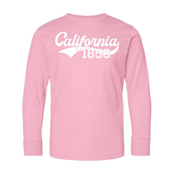 Inktastic California 1850 Long Sleeve Youth T-Shirt