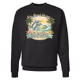 thumbnail image 1 of Inktastic California Beach Sun-kissed Shores Dolphins Preppy Adult Sweatshirt, 1 of 4