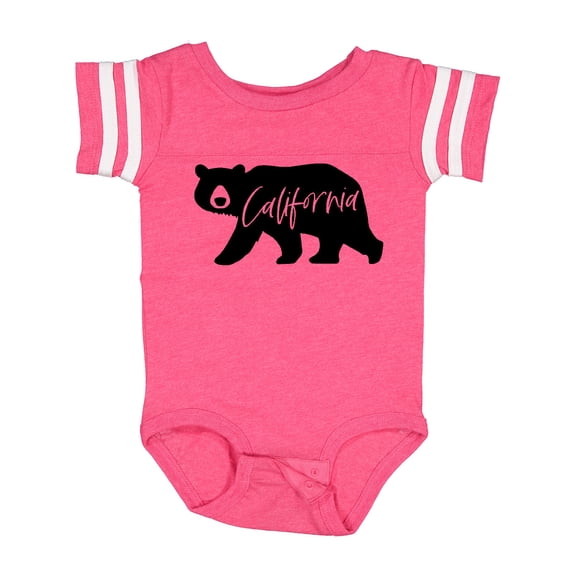 Inktastic California Black Bear Silhouette Boys or Girls Baby Bodysuit